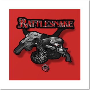 rattlesnake alt design Posters and Art